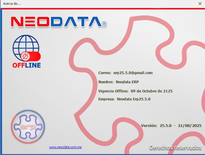 Neodata ERP 2025